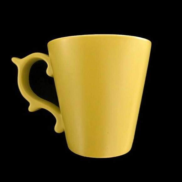 Starbucks Tazo Roccoco handle mug 2012 chartreuse